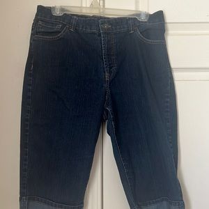 Women Denim Nine West Bermuda
